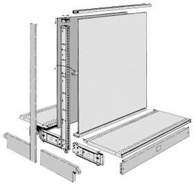 Gondola Shelving Section